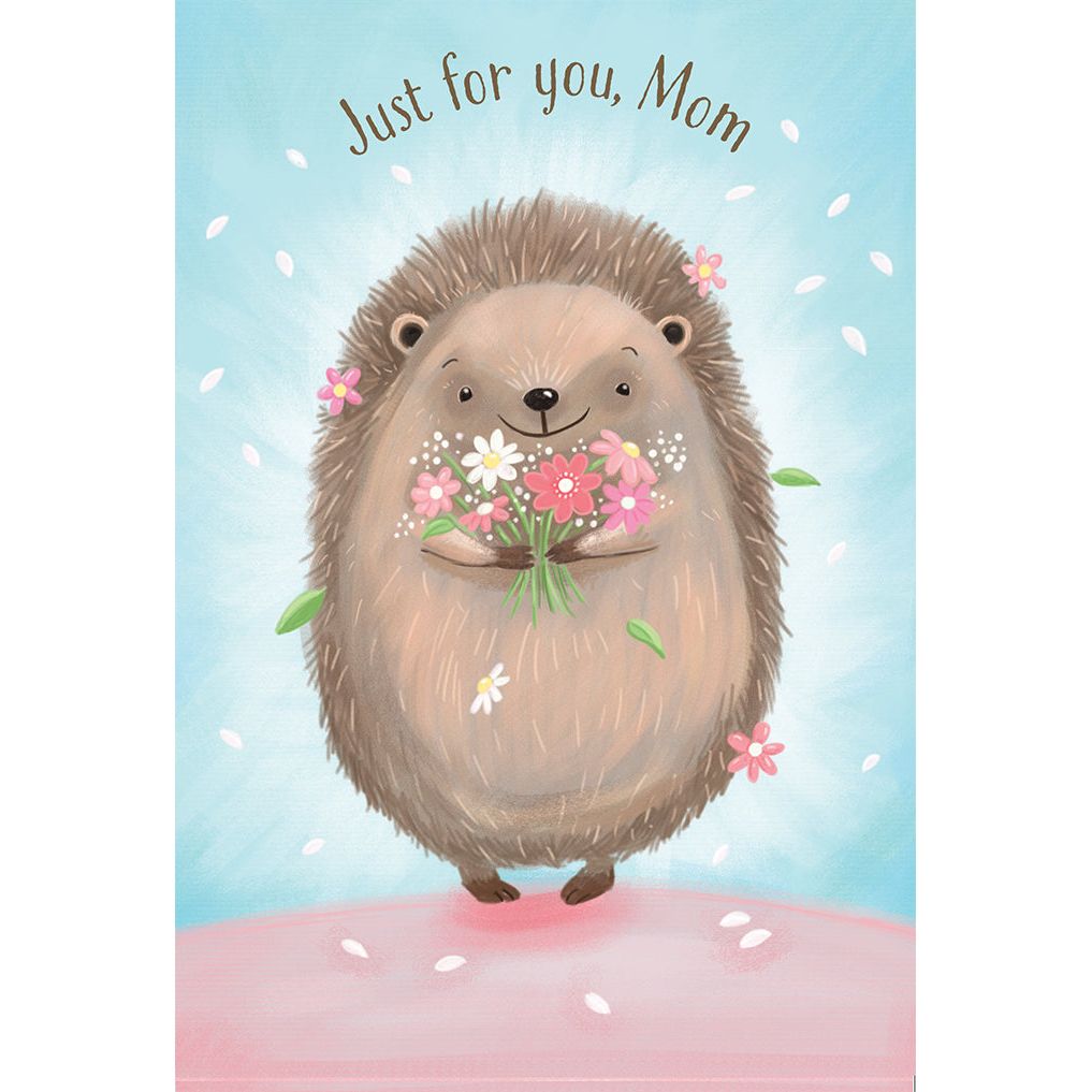 Porcupine Mother's Day Card